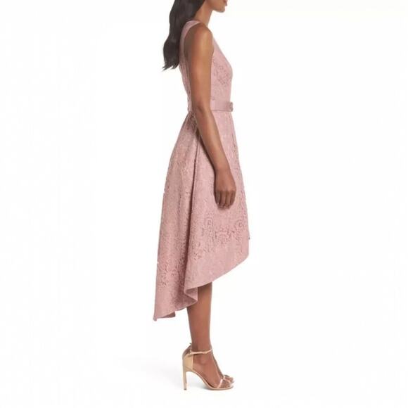 Semi Formal Dress 6 Eliza J Homecoming Gown 6 Cocktail Dress Retro Lace Coquette - Picture 4 of 14